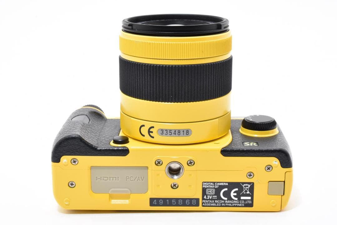 ■美品■PENTAX ペンタックス Q7 YELLOW レンズキット
