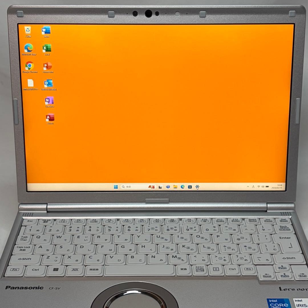 準美品 Let's note SV1 累積 470時間 11世代 i5 16GB