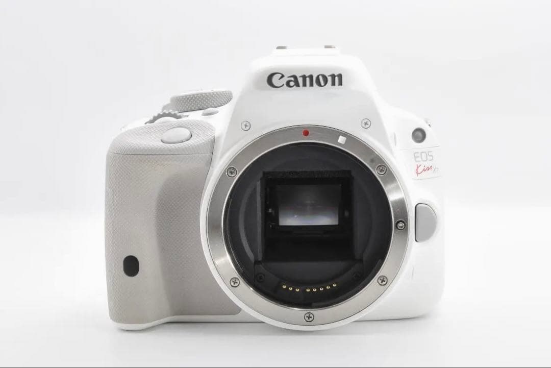 ショット数少✨Canon Kiss X7 ホワイト ダブルレンズ スマホ転送