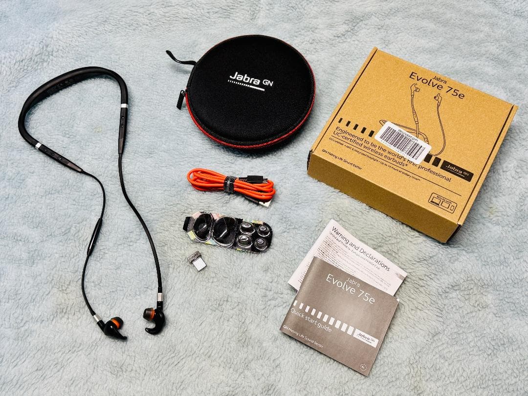 ジャブラ Jabra Evolve 75e ワイヤレス ケース‪付 難あり