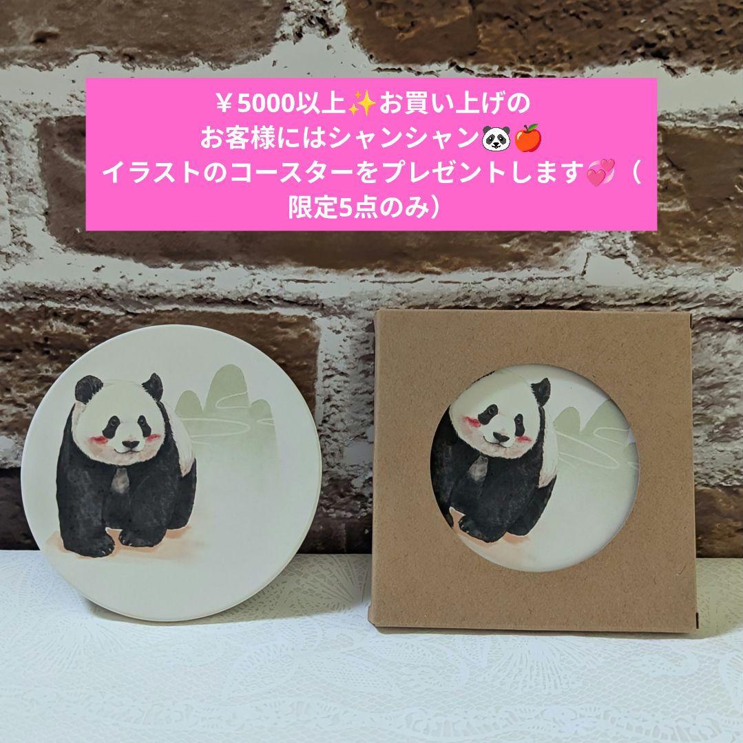 シャンシャンBirthday♡グッズ・コスチュームお買い上げの方へのプレゼント☆