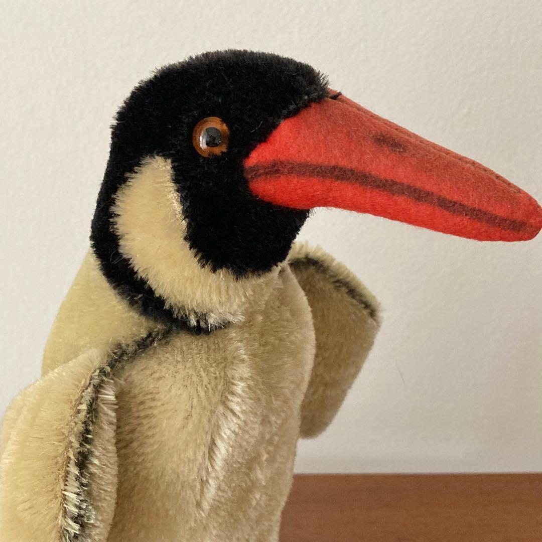 オールドシュタイフ　ペンギン　シュタイフ　ドイツ　ぬいぐるみ　ヴィンテージ