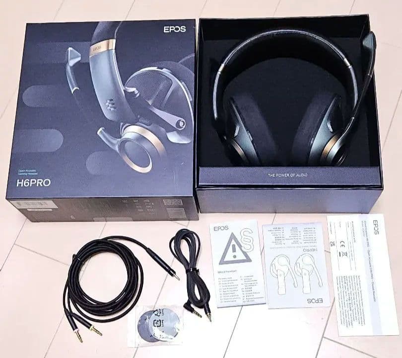EPOS H6PRO 有線ヘッドセット グリーン/ゴールド　ゼンハイザー