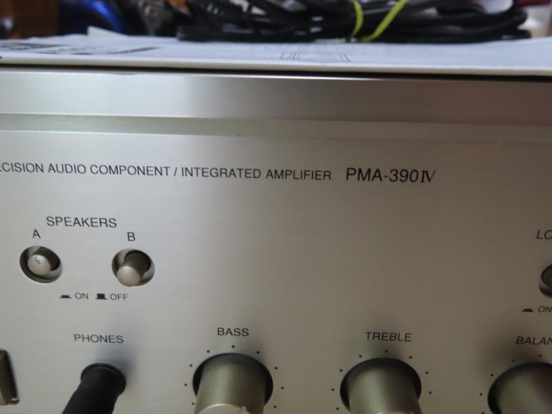 DENON PMA-390Ⅳ プリメインアンプ　シルバー説明書あり【オマケ有】
