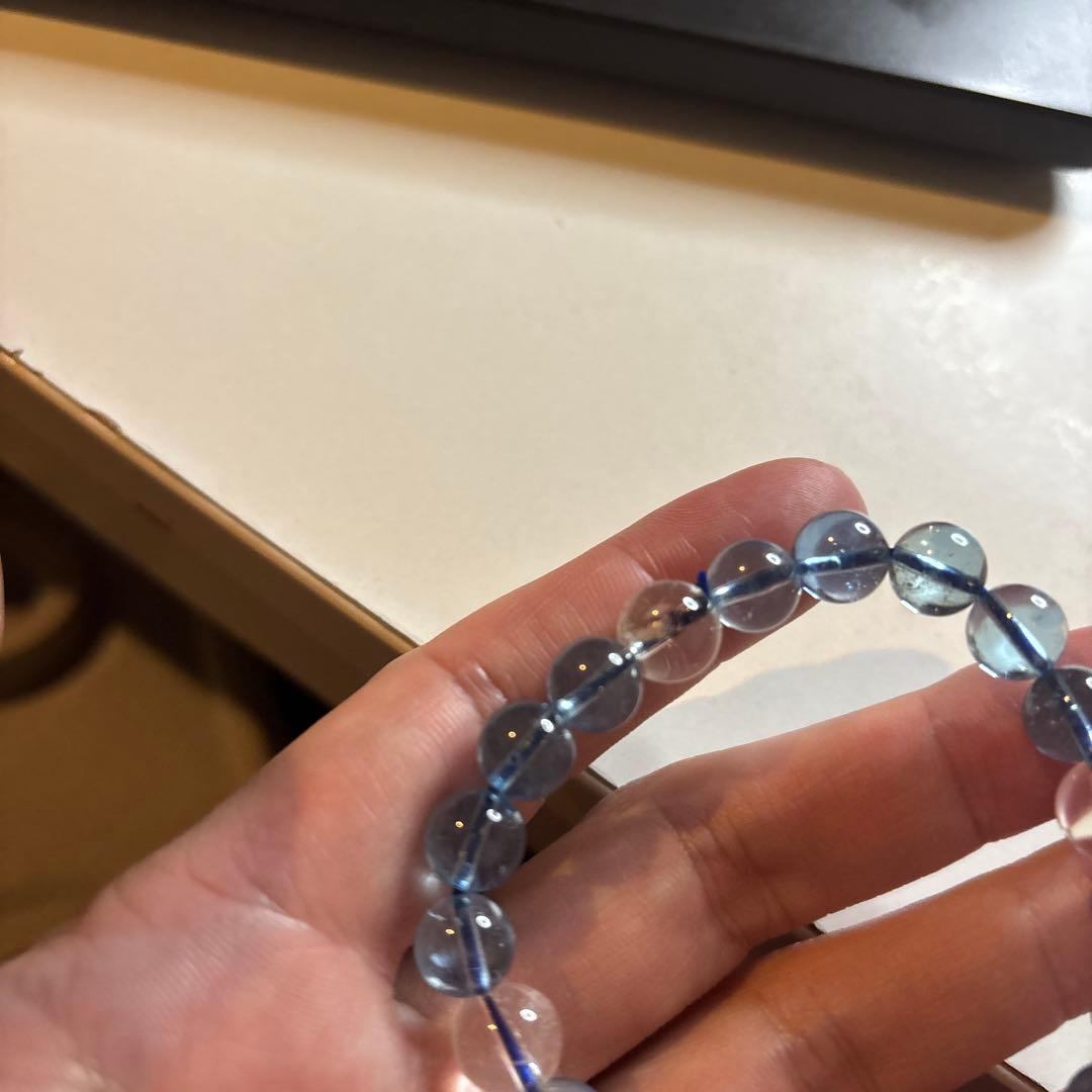 すっごいレアなアクアマリンとガーネッシュヒマール水晶！綺麗！ズドドーンとくる！