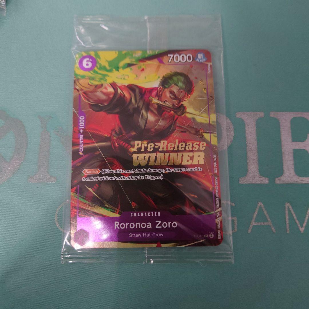 ONE PIECE カードゲーム Pre-Release Winner 海外