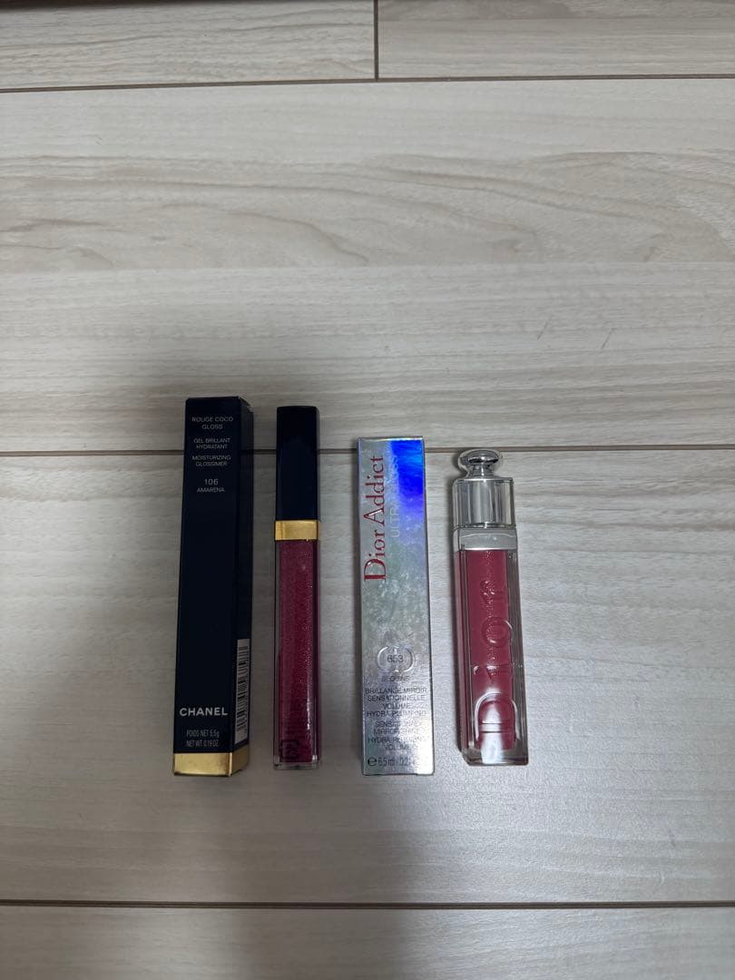 CHANEL & Dior リップグロス セット
