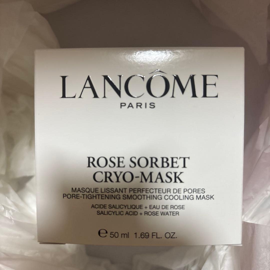 パック・フェイスマスク LANCOME ROSE SORBET CRYO-MASK 50ml