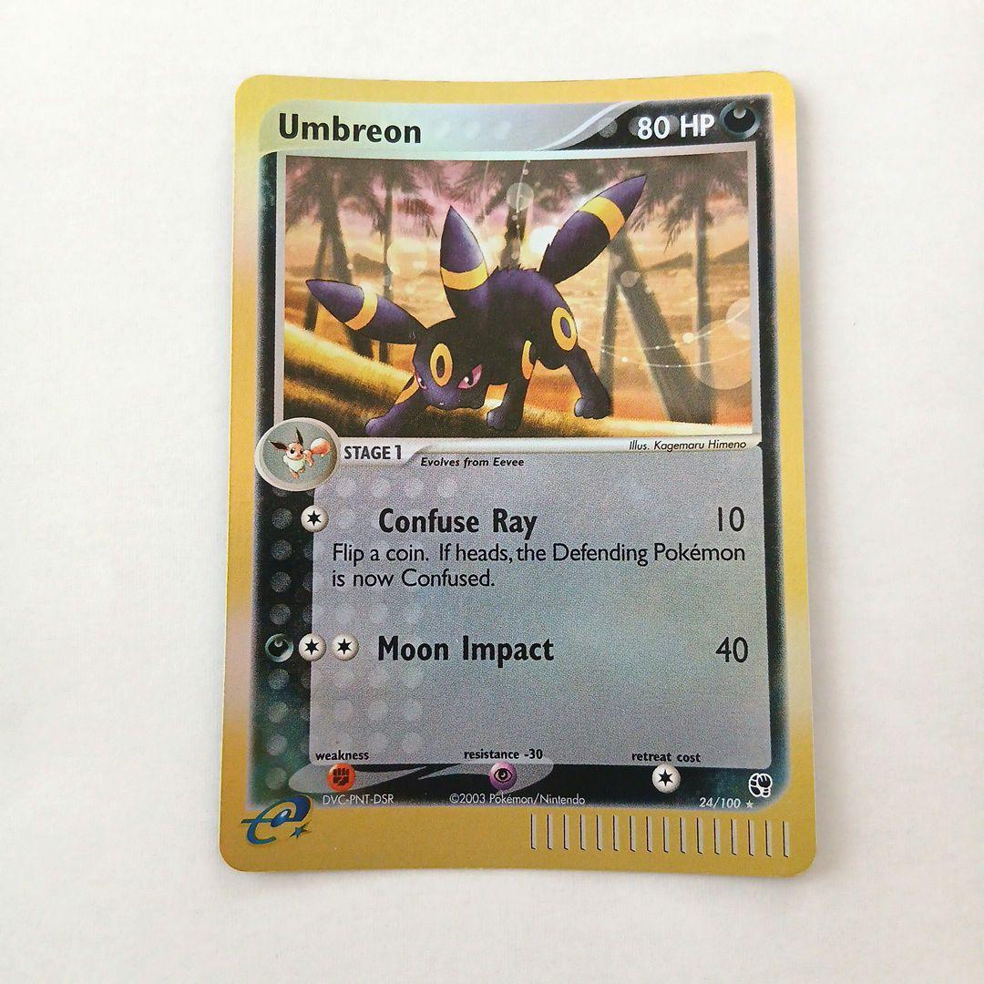 t*f様 Umbreon ブラッキー 2003年 リバホロ 旧裏 英語版 ポケモ