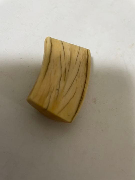 マッコウクジラ 本鯨歯　根付　時代