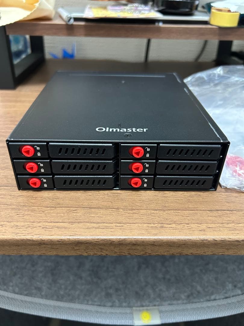 【NAS構築】2.5インチ6ベイ + HDD 2TB + SATA増設M.2