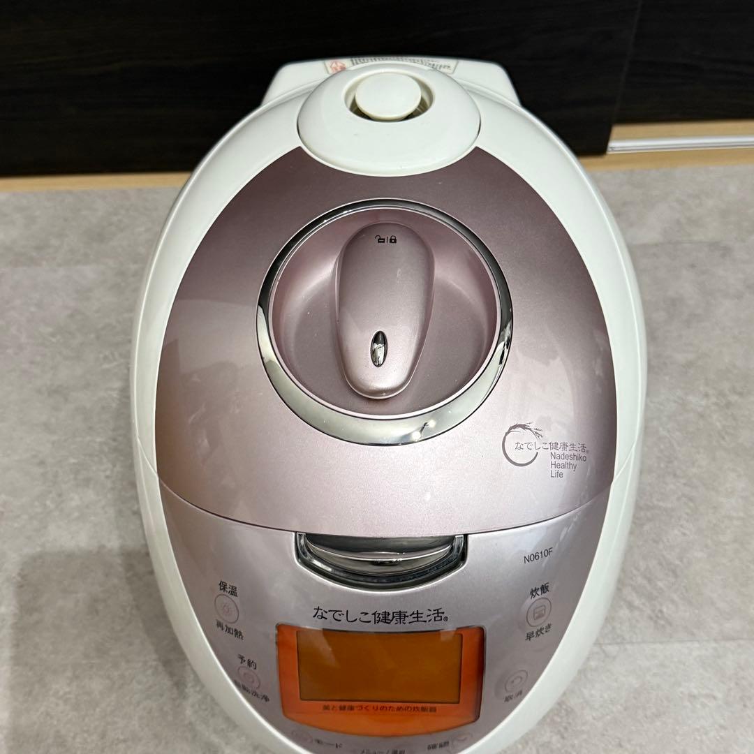 なでしこ健康生活 6合炊き 多機能炊飯器 CRP-N0610F