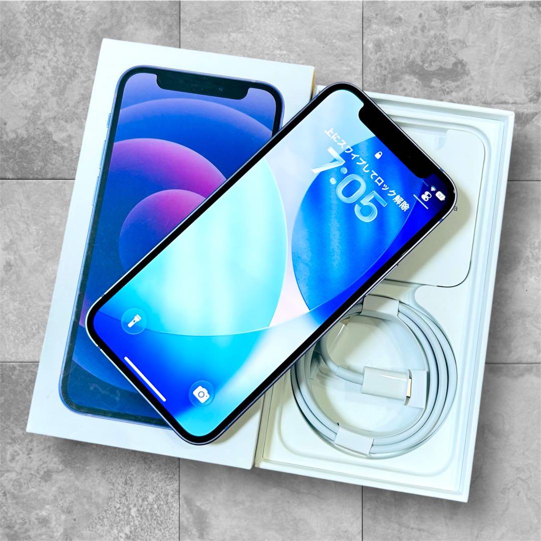 【超人気】iPhone 12 mini 本体 128GB SIMフリー パープル
