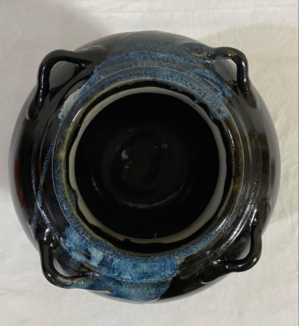 茶道具　飾り茶壷　炉開き　昭山作