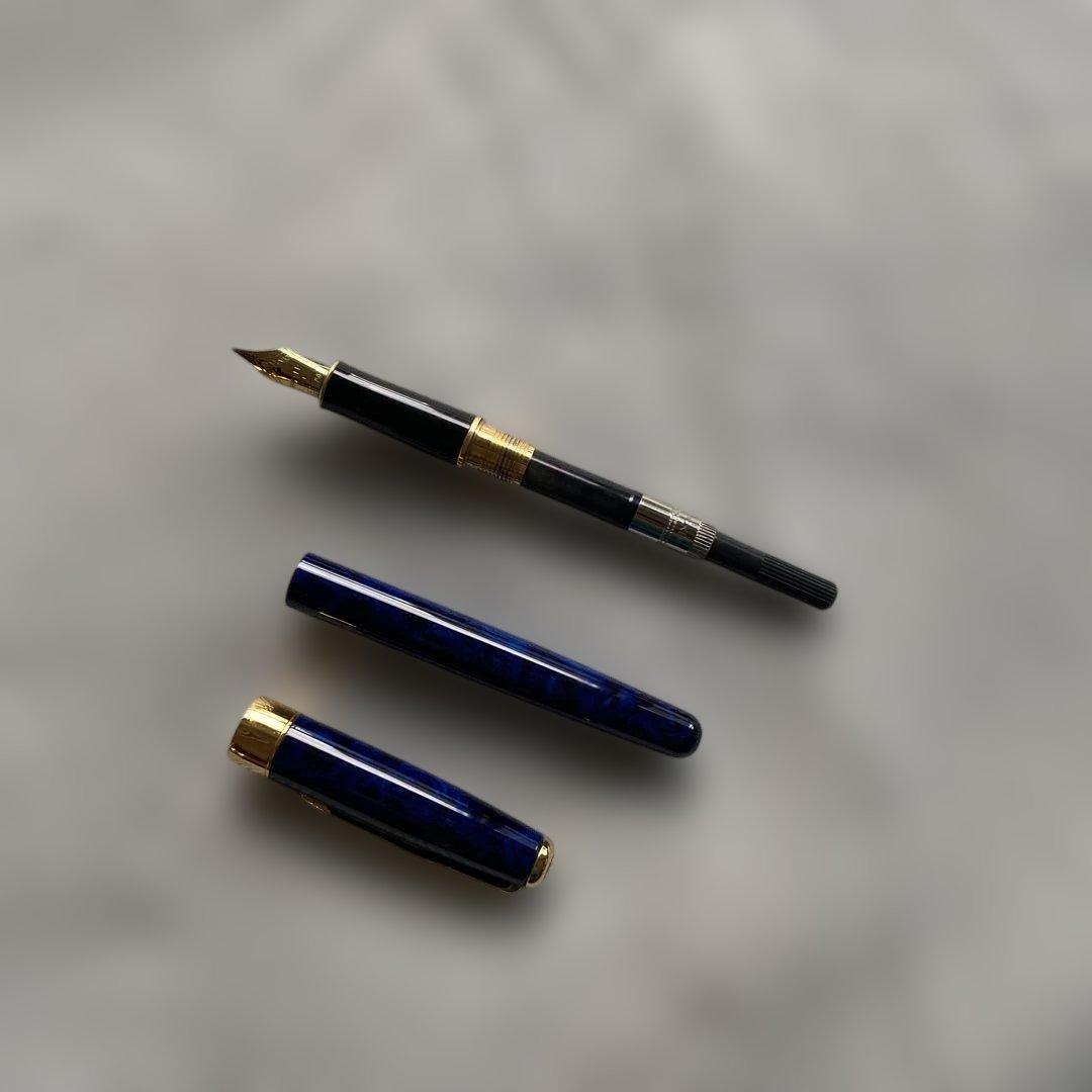 PARKER パーカー SONNET ソネット万年筆 18K 750 ブルー