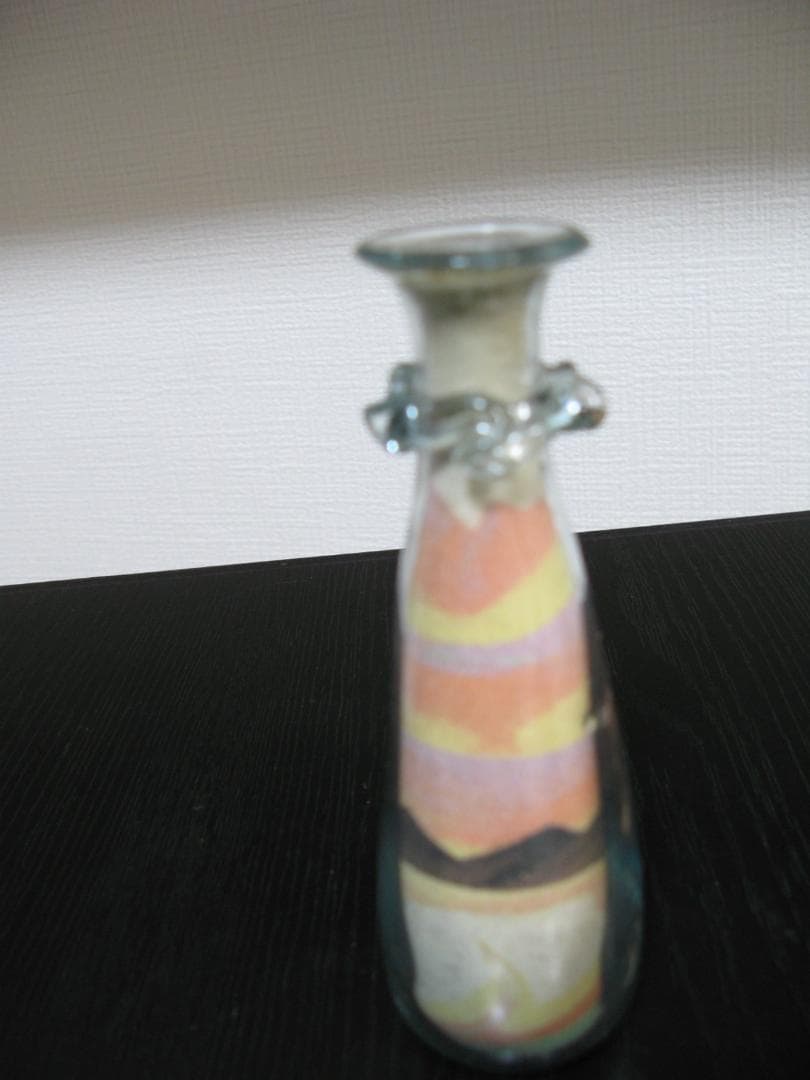 レトロ　ラクダ 砂　ガラス　瓶　ビン