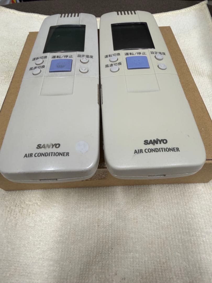 SANYO エアコン用リモコン RCS-SH1A 2個セット