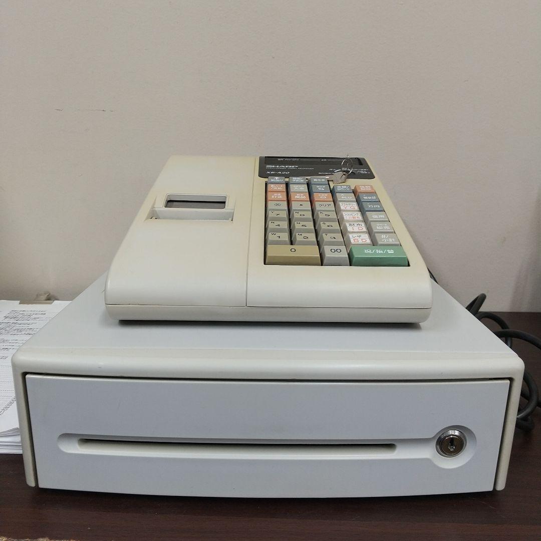 M SHARP シャープ 電子レジスター XE-A20 店舗用品 レジ
