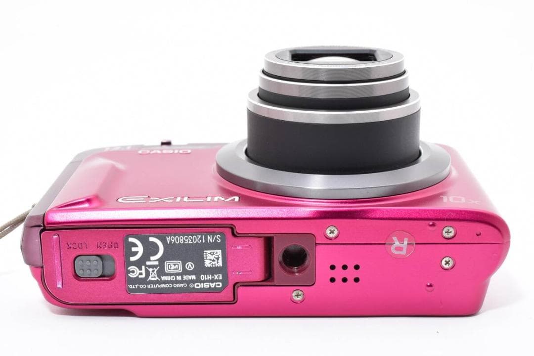 カシオ　CASIO EXILIM EX- H10 ピンク #Y20F262-39