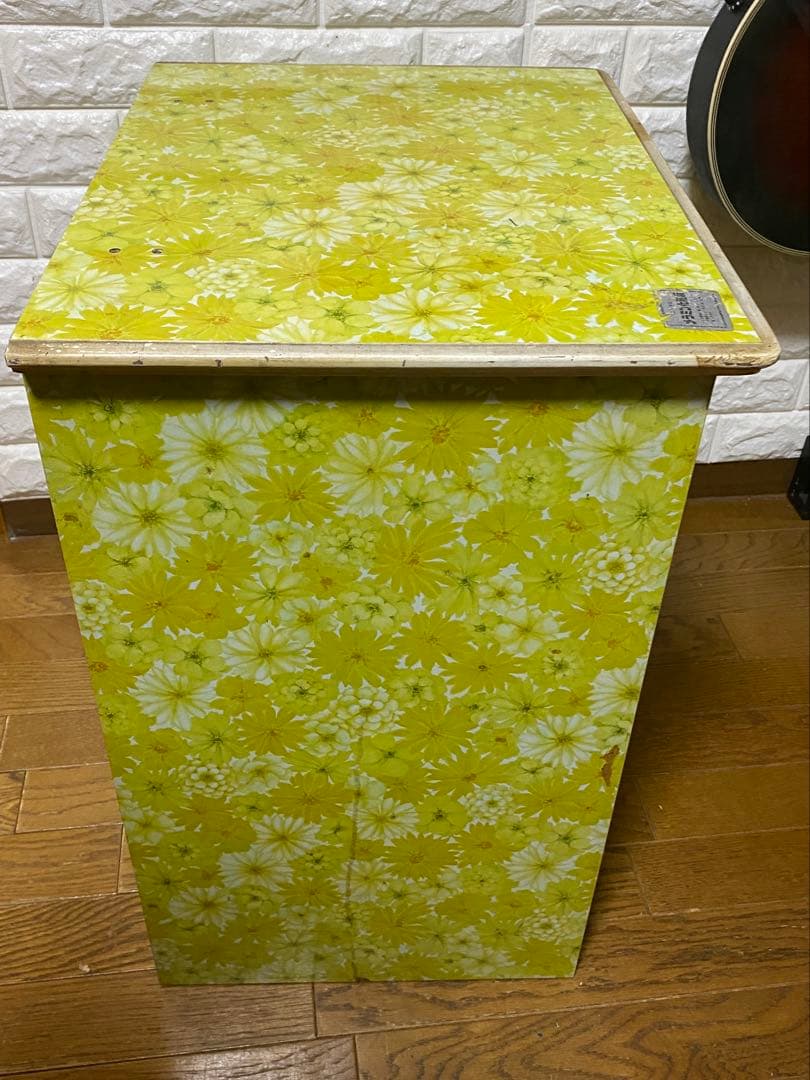 昭和レトロ アンティーク 花柄ポップ チェスト