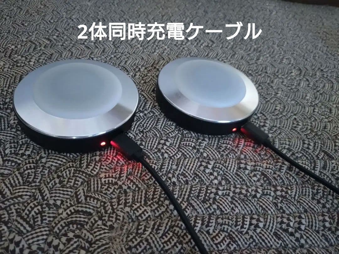 ファイテン 健光浴シャワー リラックス＆リカバリー　2個セット消音・電源ケーブル