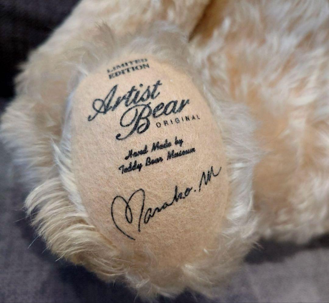 【希少】Artist Bear ハンドメイド テディベア 限定版
