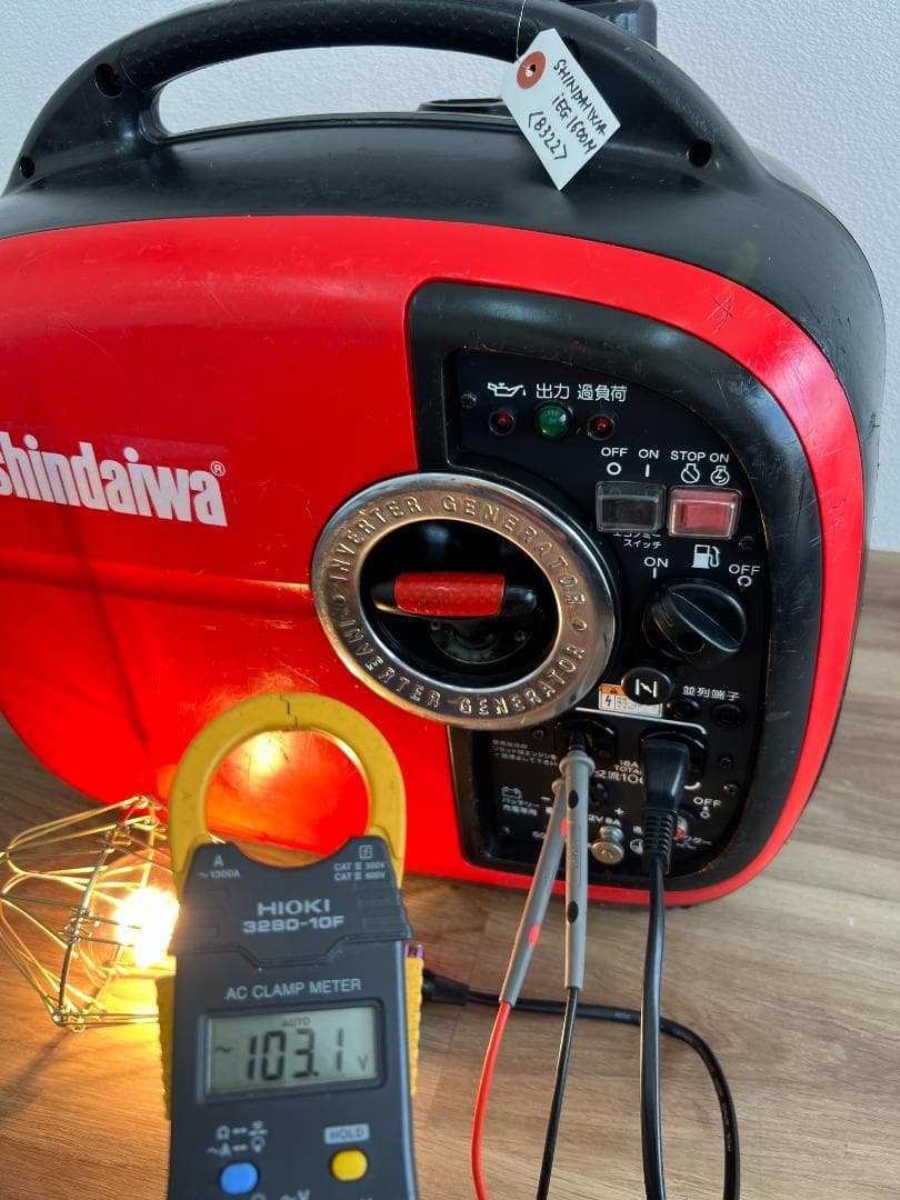 新ダイワ インバーター発電機 iEG1600M 【動作良好・保証付】★8322