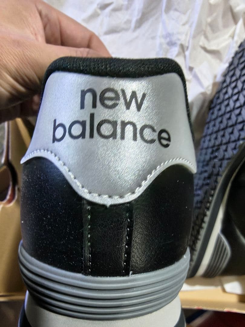 New Balance ブラック 安全靴 ベルクロ