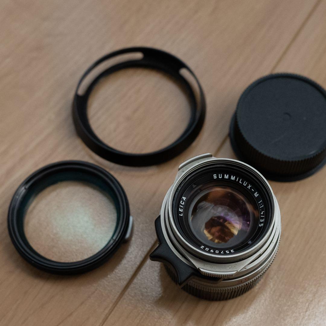 【2023フジヤカメラ購入】ライカ SUMMILUX35mm F1.4 チタン