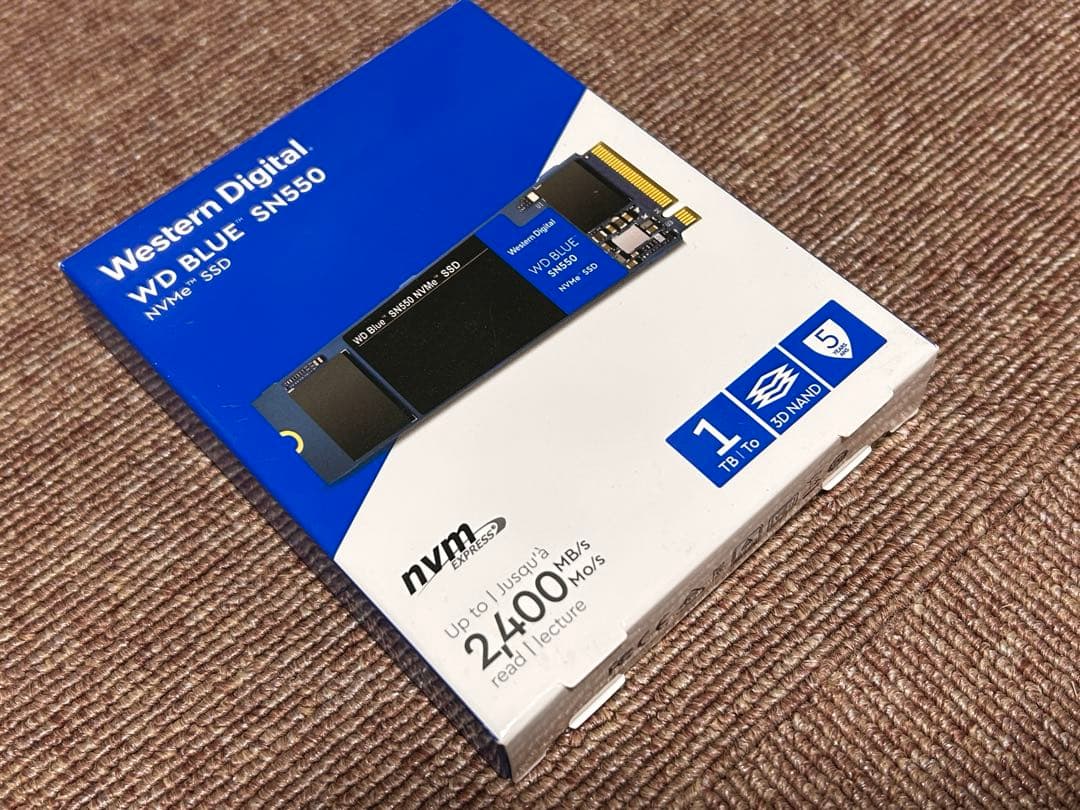 m*9様 m.2 SSD 1TB WD SN570 NVMe 動作品 高速 ゲー