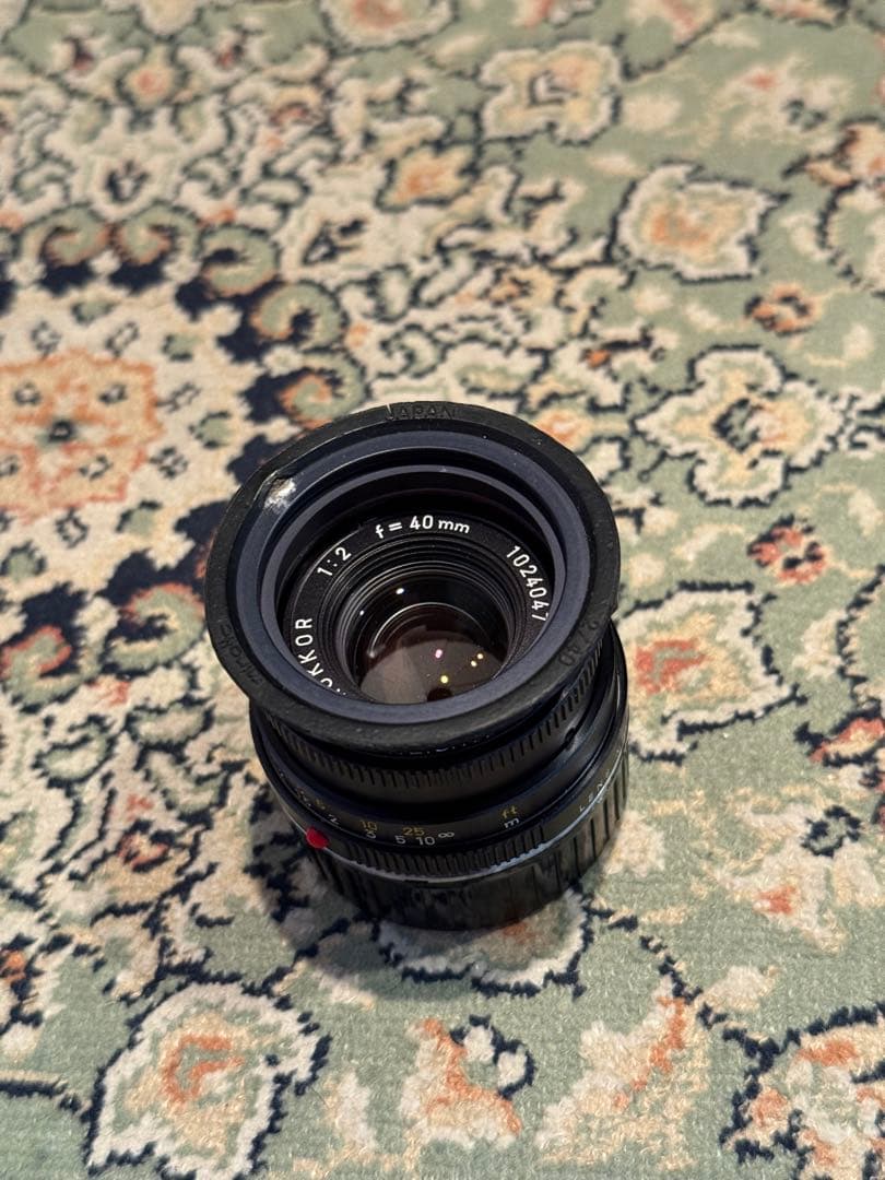 美品　MINOLTA M-ROKKOR 40mm f2 ミノルタ　ロッコール