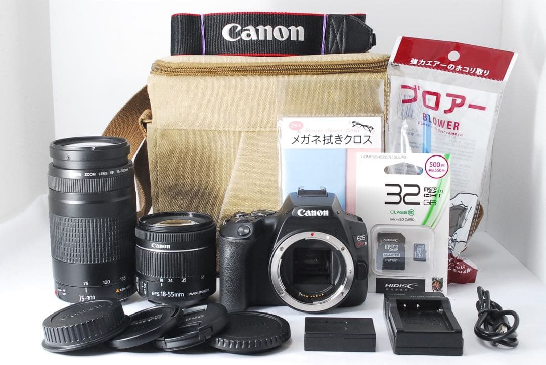 Canon EOS Kiss X10 ダブルレンズ　4K動画　デジタル一眼レフ