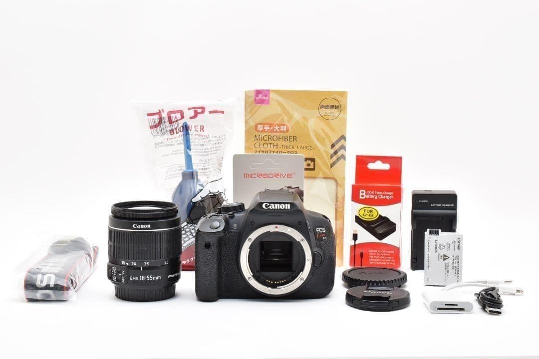 美品✨Canon EOS Kiss X7i✨手ブレ補正 標準レンズセット 軽量