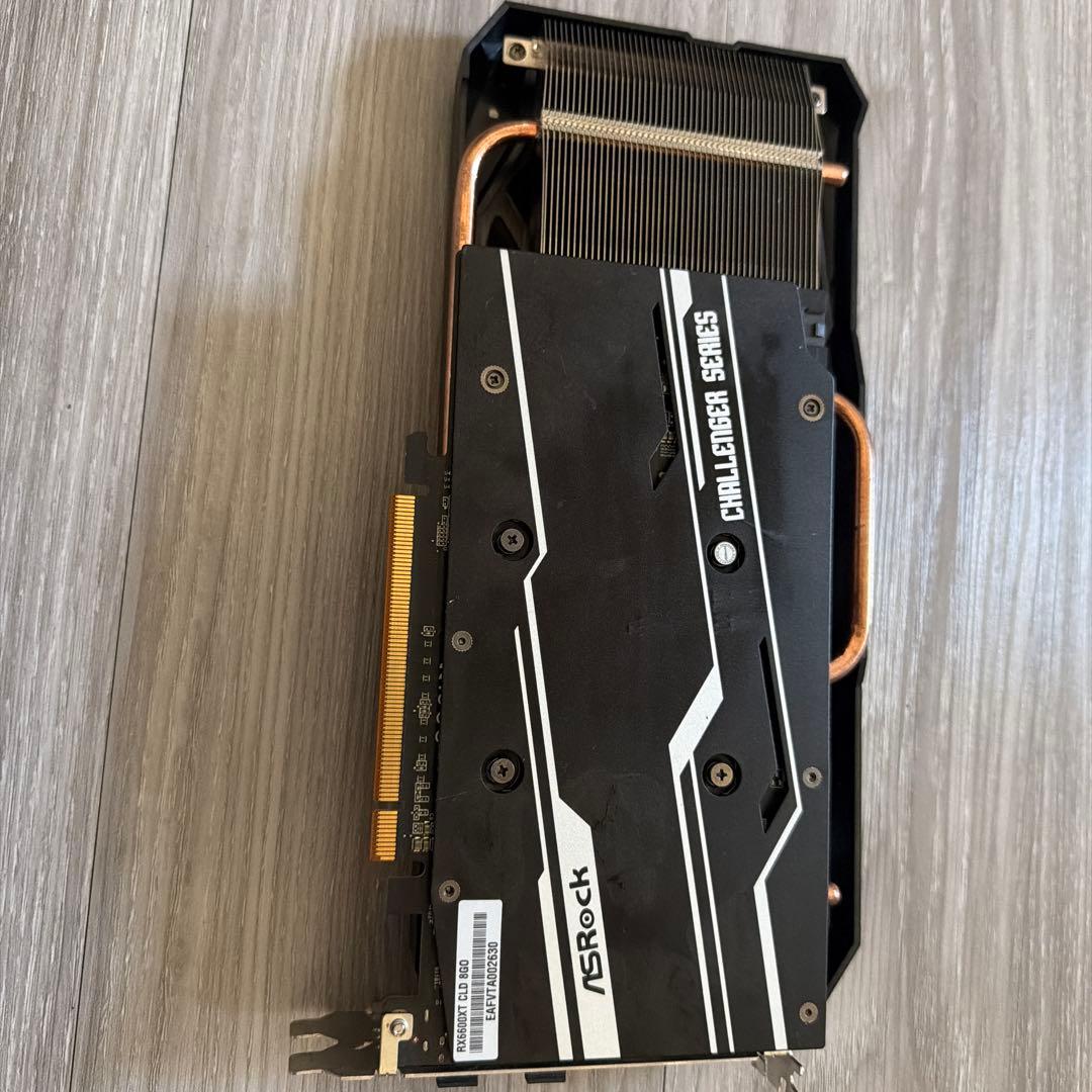 動作確認済 ASRock RX6600XT