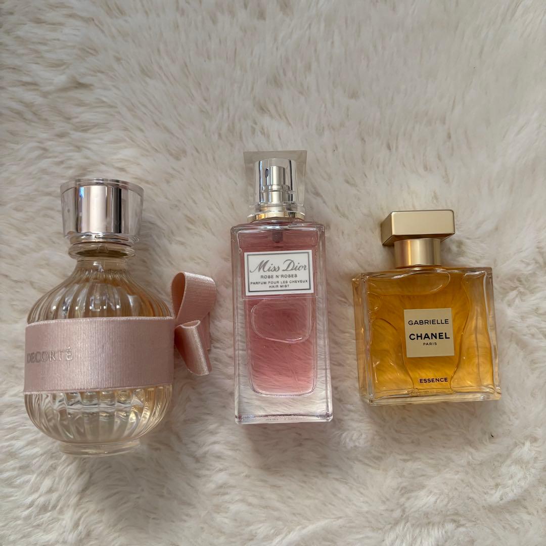 CHANEL Dior DECORTE 香水＆ハンドジェル＆ヘアミスト