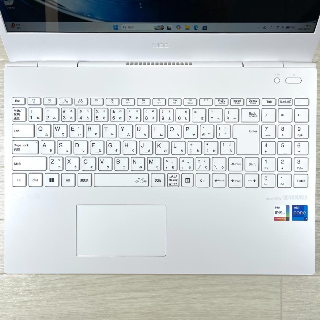 NEC LAVIE N15 i7 高速SSD512 メモリ16 ノートパソコン