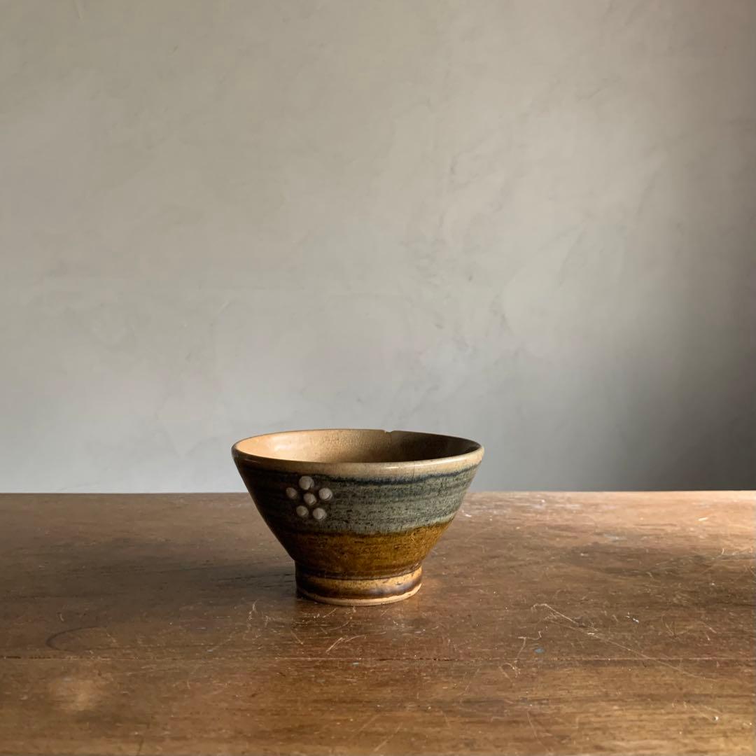 壺屋焼 茶碗 茶道具 古道具 アンティーク
