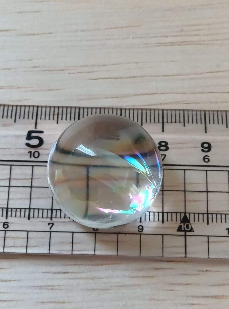 【虹セット】アイリスクォーツ　カボション　ブレスレット　美品　天然石　水晶