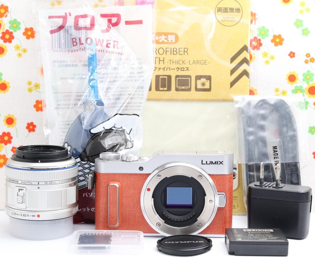 パナソニック Panasonic LUMIX GF10 ☆オレンジ☆ミラーレス