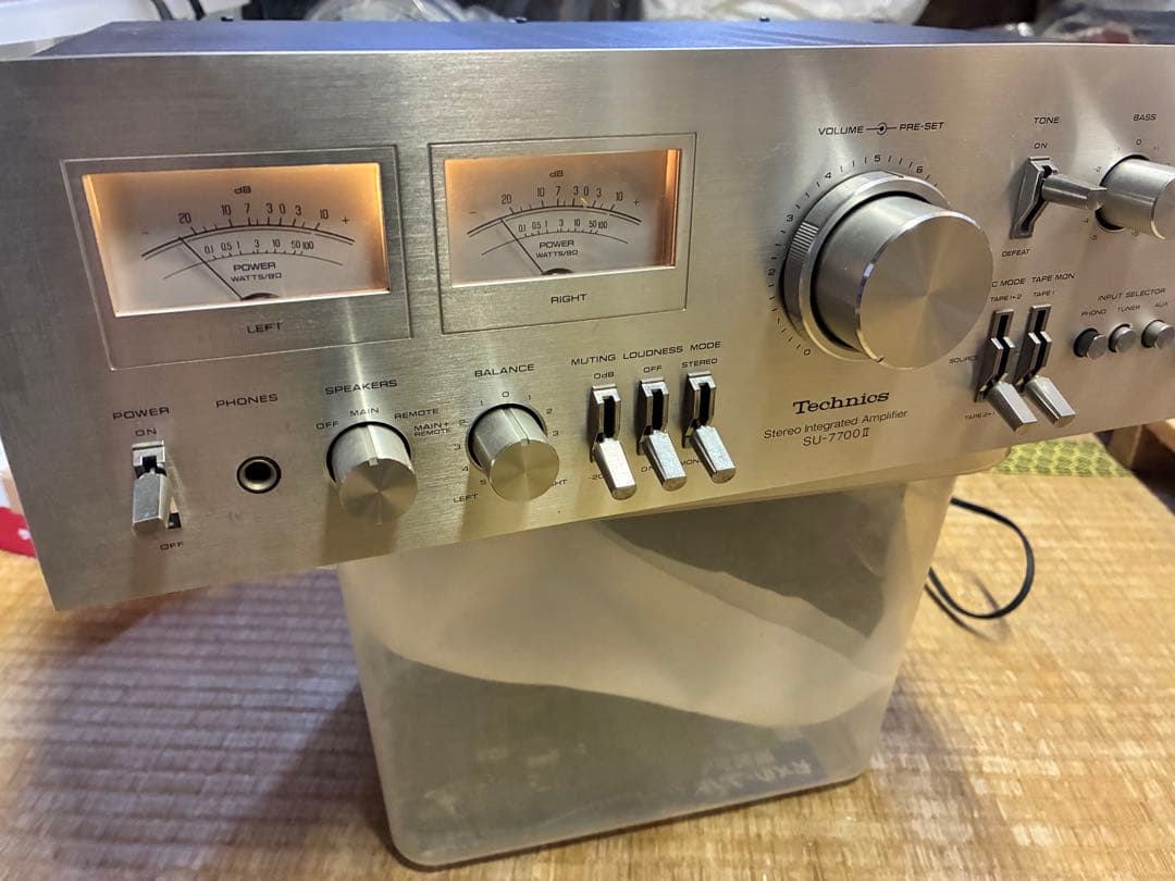 Technics SU7700Ⅱアンプ　ジャンク