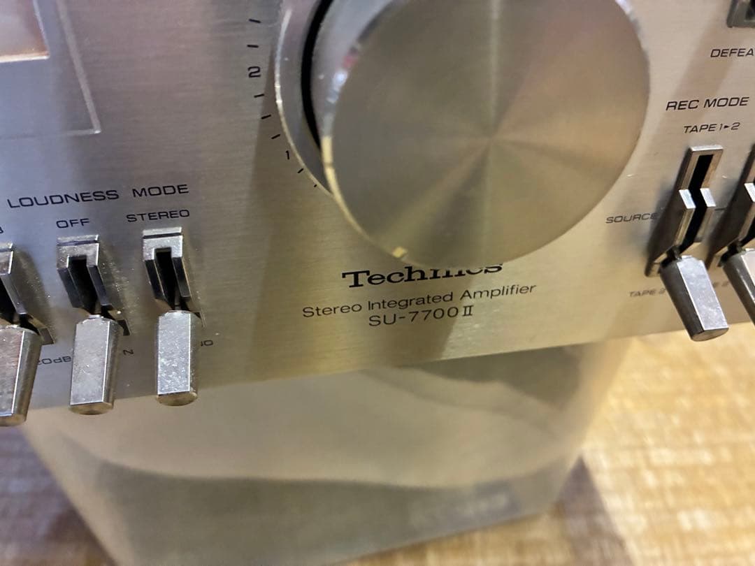Technics SU7700Ⅱアンプ　ジャンク