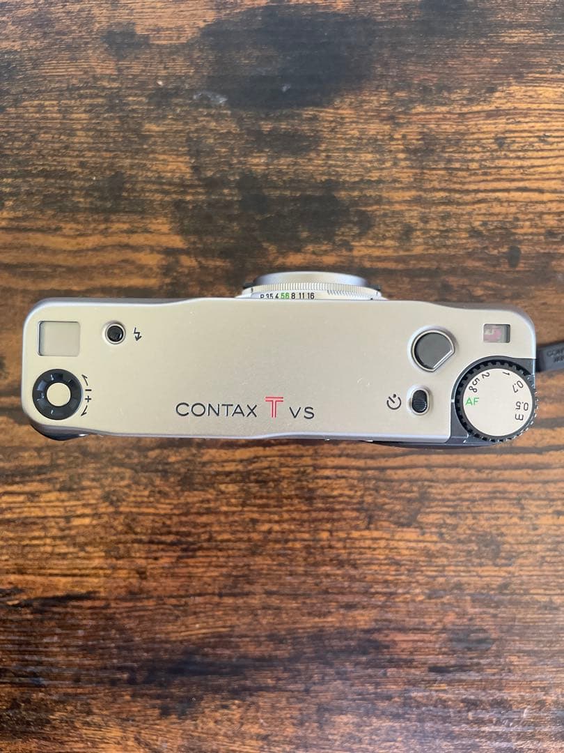 CONTAX TVS シルバー コンパクトフィルムカメラ