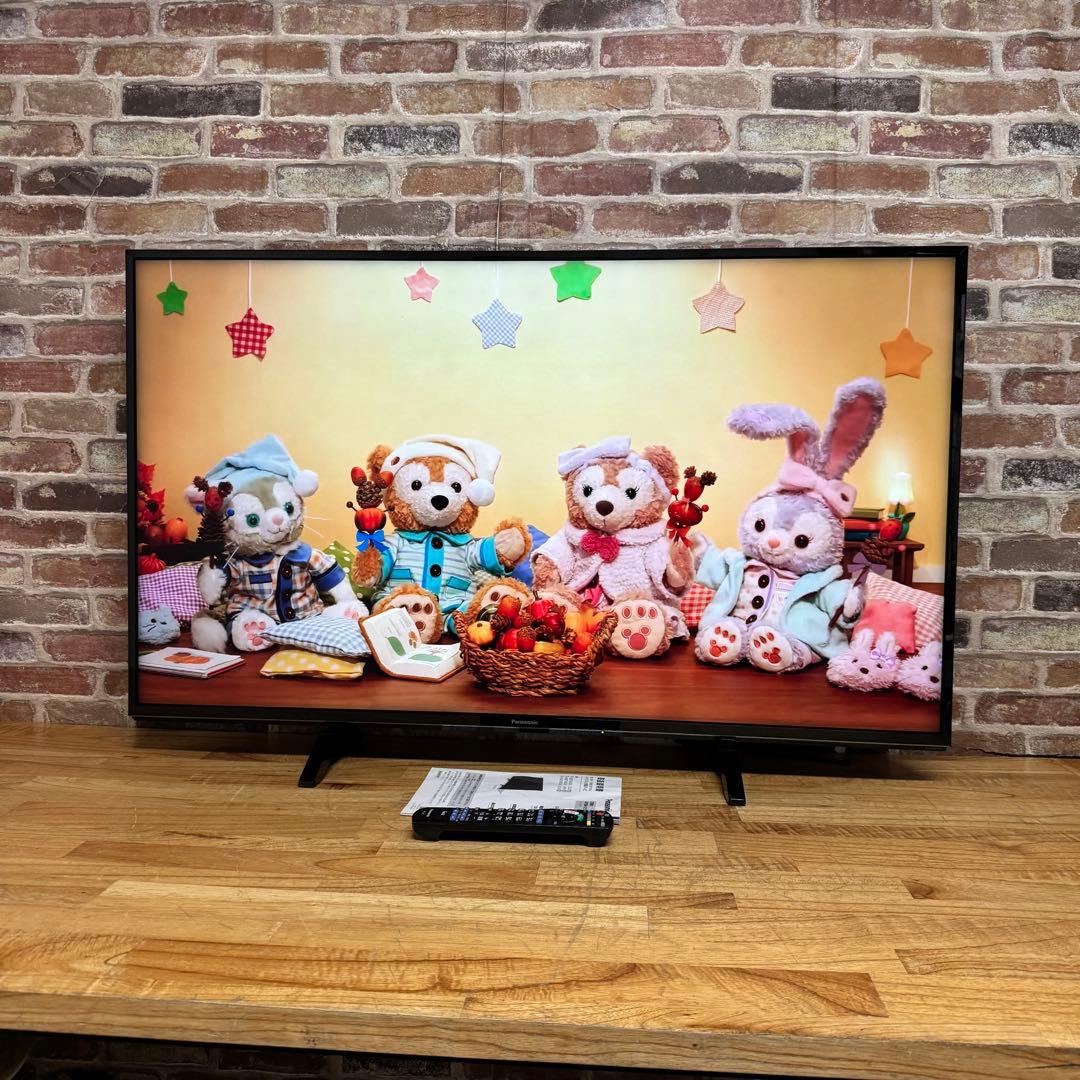 パナソニック 43V型 4K 液晶テレビ スマートビエラ TH-43FX600