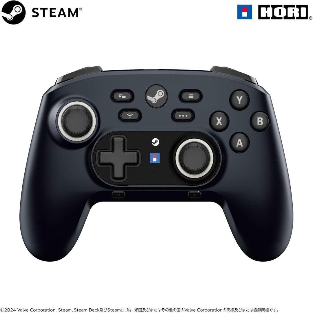 【新品未開封】ワイヤレスホリパッド for Steam ミッドナイトブラック
