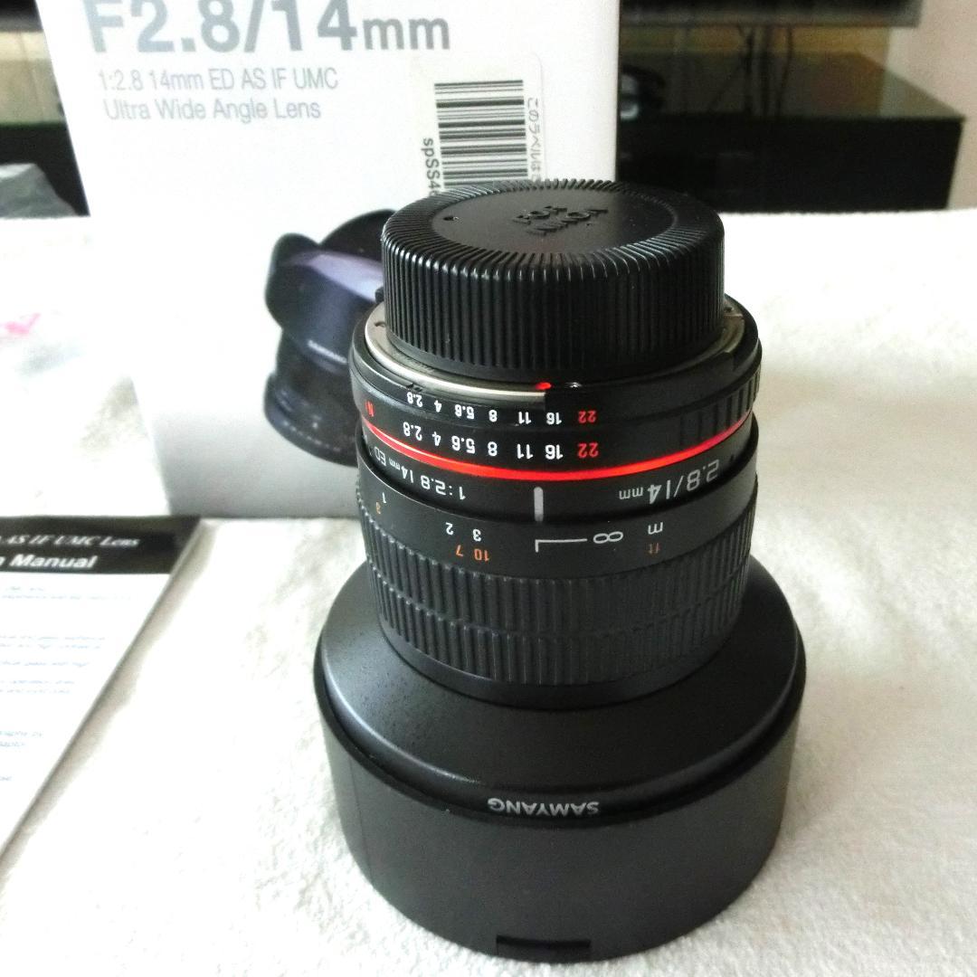 極美品 SAMYANG 14mm F2.8 ED AS IF UMC ニコン F