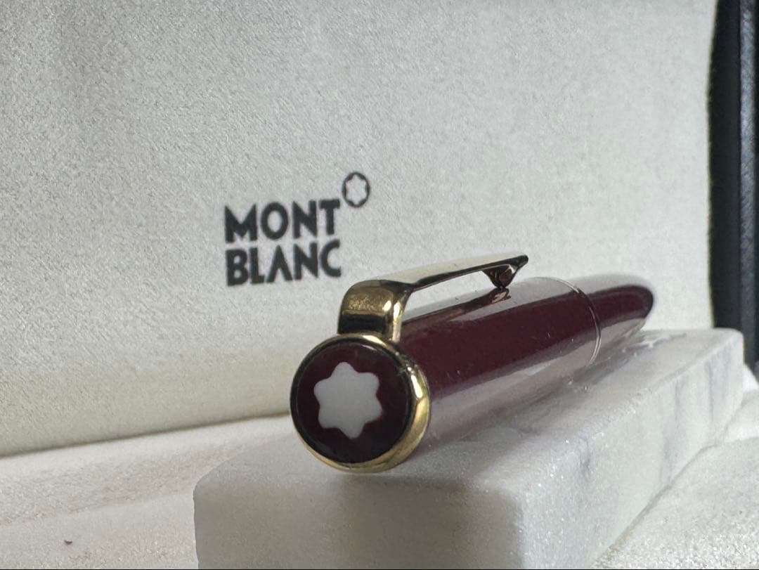 【極美品】モンブラン絶版モデル「CLASSIC」ボールペン　ボルドー①