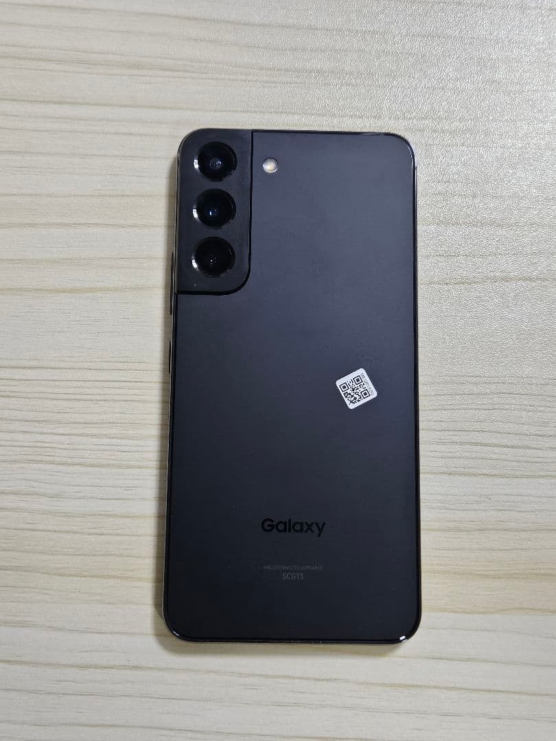 spigenケース付 GalaxyS22 ファントムブラック 8GB/256GB
