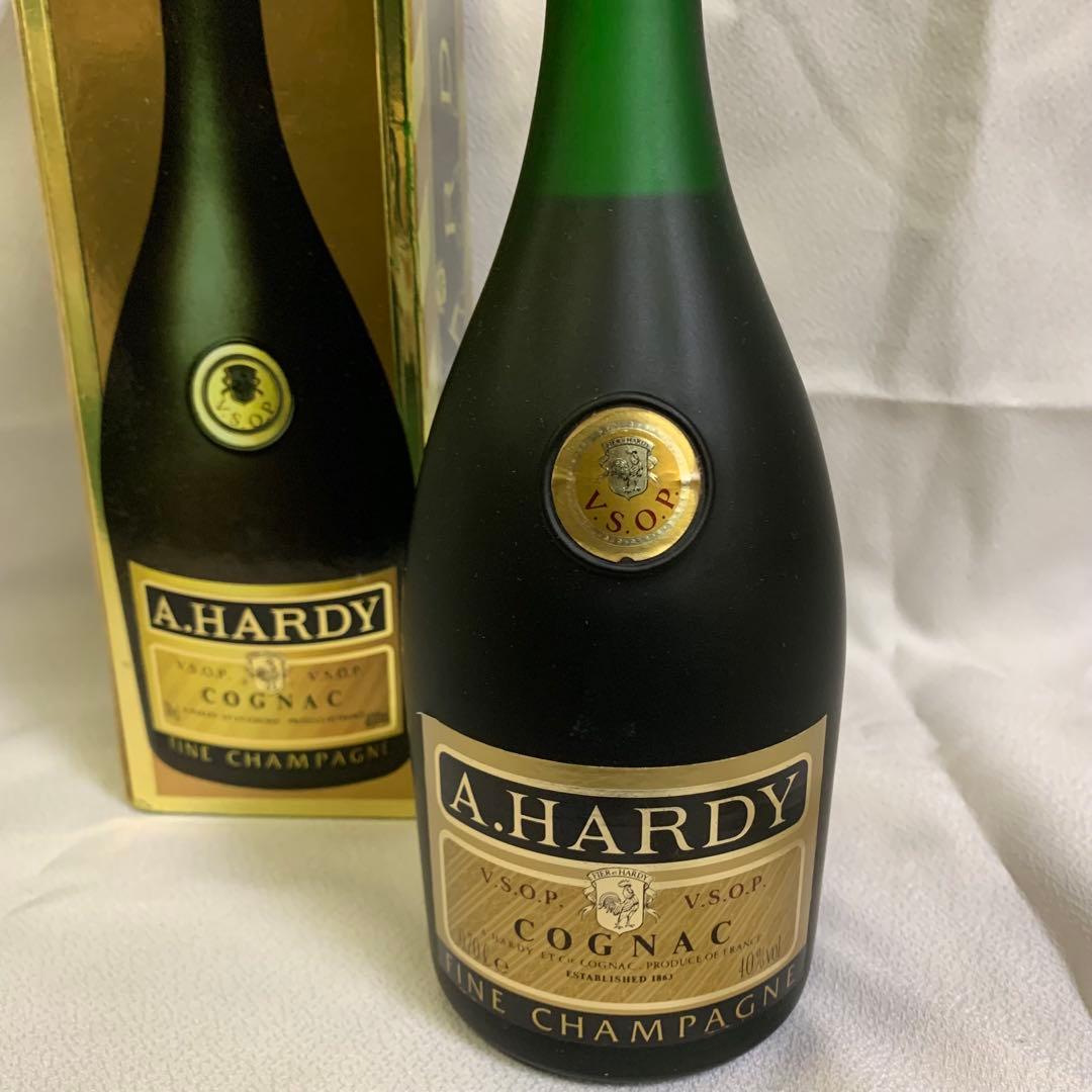 【希少未開封】A. HARDY V.S.O.P コニャック 700ml 箱付