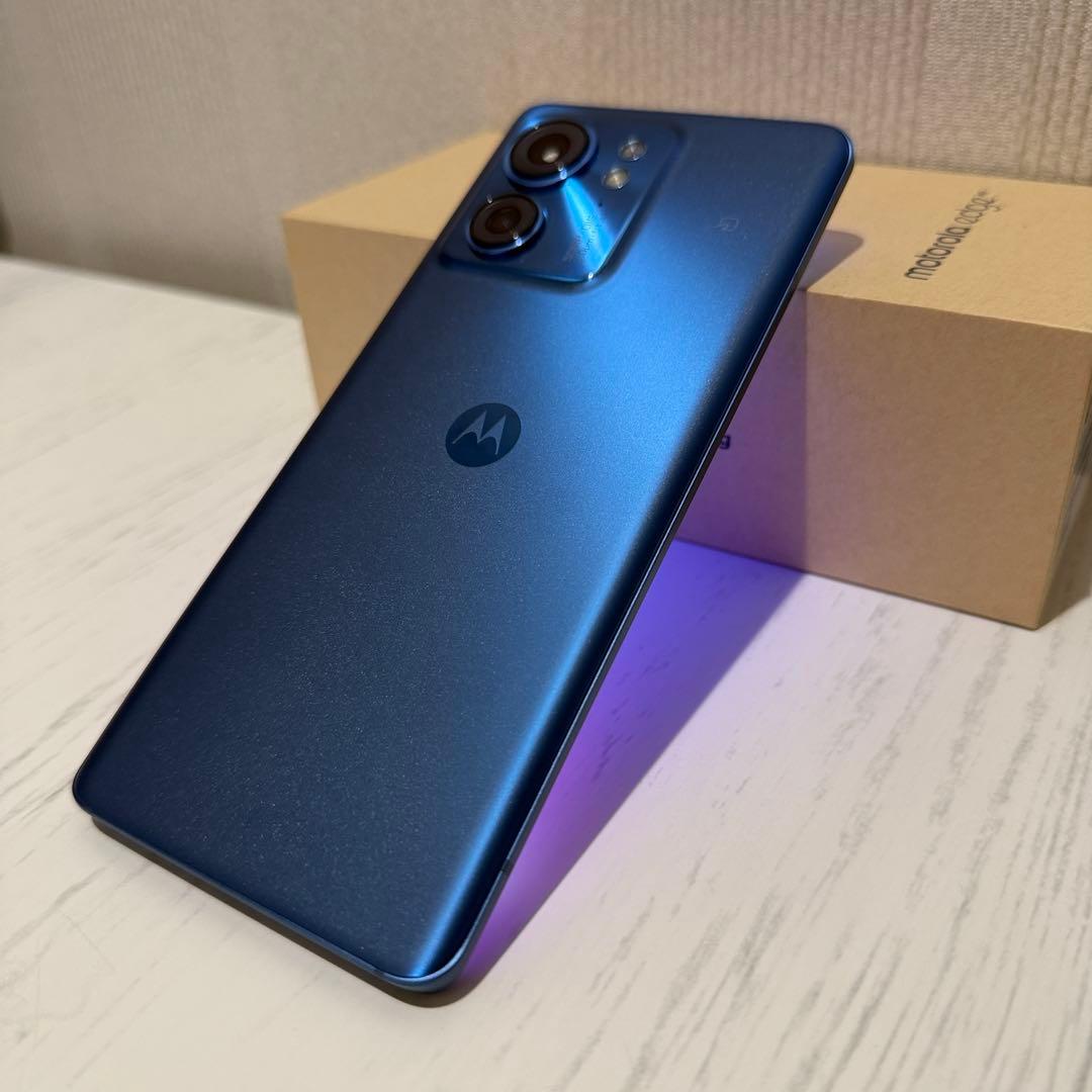 【付属品未使用、おまけ付き】Motorola Edge 40 ルナブルー