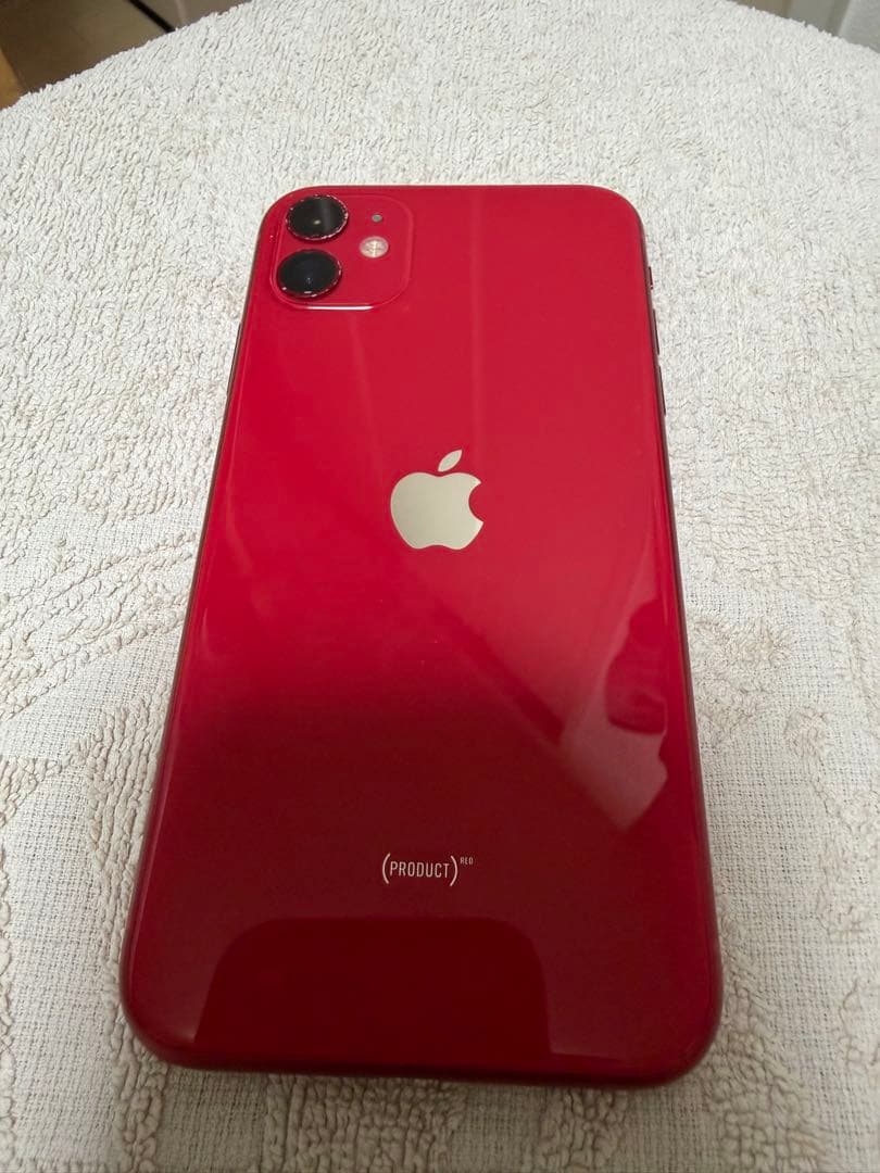 【美品】iPhone 11 レッド 128 GB SIMフリー